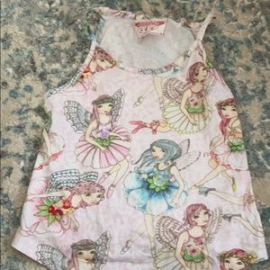 Girls fairy tank top